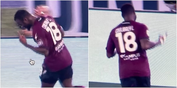 Coulibaly, il gesto all'Olimpico fa infuriare i tifosi della Lazio