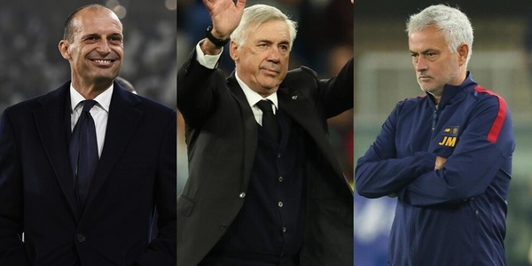 Ancelotti, record in Champions! Nella top 10 anche Mourinho e Allegri