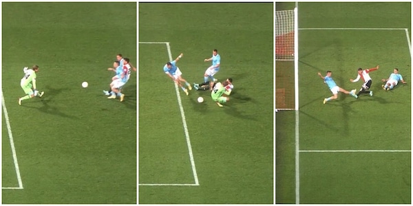 La Lazio protesta sul gol di Gimenez: cosa è successo