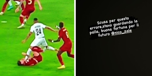 Roma-Ludogorets, il messaggio social di Verdon a Zalewski emoziona il web