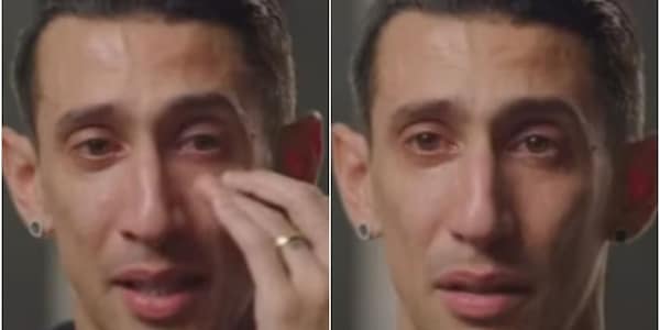 Di Maria scoppia a piangere in diretta tv: ecco il motivo