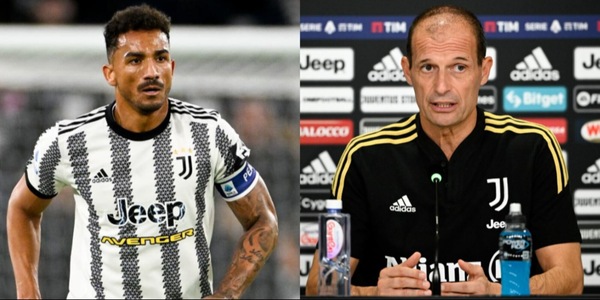 Danilo capitano della Juve per un motivo: Allegri svela un retroscena su Cuadrado