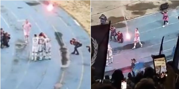 Bonucci colpito da un fumogeno in Verona-Juve: il video virale sui social