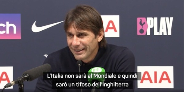 Conte si consola dopo l'Italia fuori dal Mondiale: "Ecco per chi tiferò"