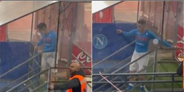 Zielinski, l'emozionante gesto a fine partita esalta i tifosi del Napoli