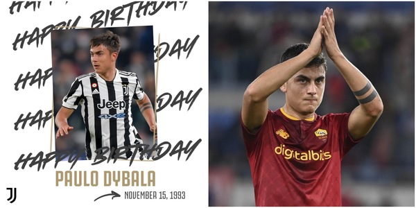Dybala compie 29 anni e dalla Juve gli arriva una sorpresa