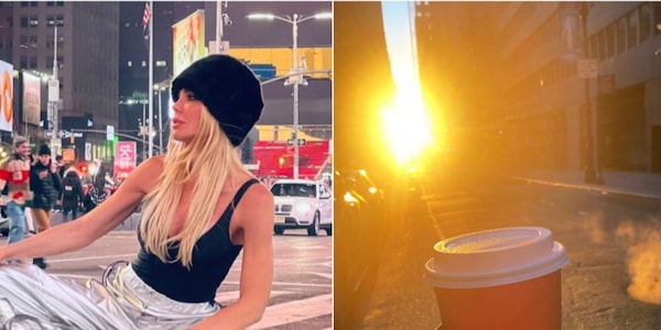 La sveglia all'alba di Ilary Blasi, New York ai suoi piedi: il video è virale