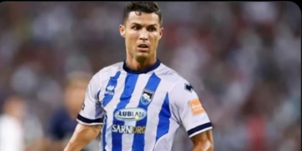Cristiano Ronaldo al Pescara: la foto che tutti aspettavano