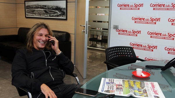 Claudio Caniggia al Corriere dello Sport: il divertente siparietto con Zenga