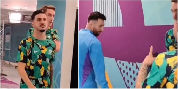L'Australia rincorre Messi negli spogliatoi per un motivo: tifosi furibondi