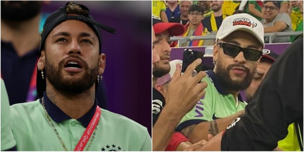 Il sosia di Neymar semina il panico in Qatar: nessuno riesce a riconoscere l'originale