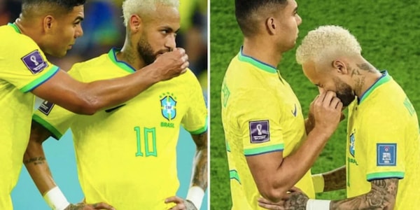 Brasile, ecco la misteriosa sostanza che Casemiro mette nel naso di Neymar