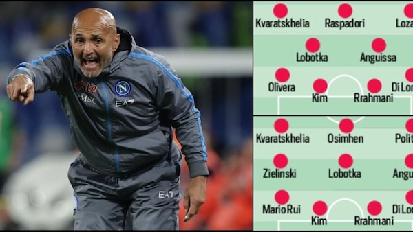 Napoli, le tre soluzioni tattiche di Spalletti per lo scudetto