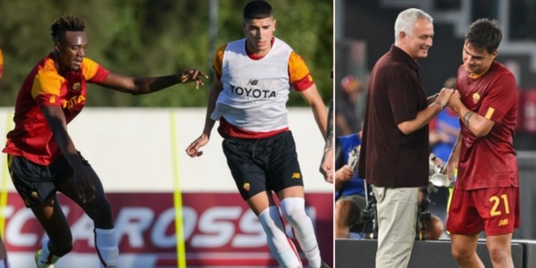 Roma, allenamento e finale del Mondiale. Mou: messaggio a Dybala