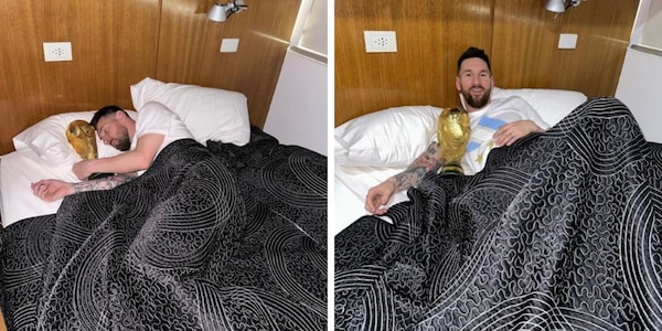 Messi, che risveglio! Ecco chi c'è nel letto con lui al posto di Antonela