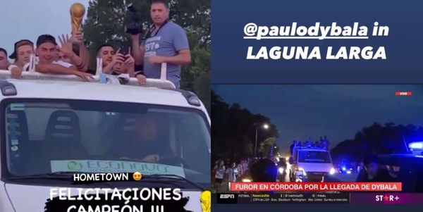 Dybala, che festa nella sua città! E racconta un aneddoto sul rigore