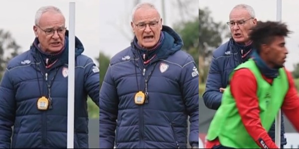 Ranieri carica il suo Cagliari: le frasi in allenamento diventano virali