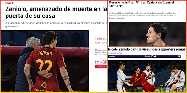 Il caso Zaniolo e la rottura con la Roma sulla stampa di tutto il mondo