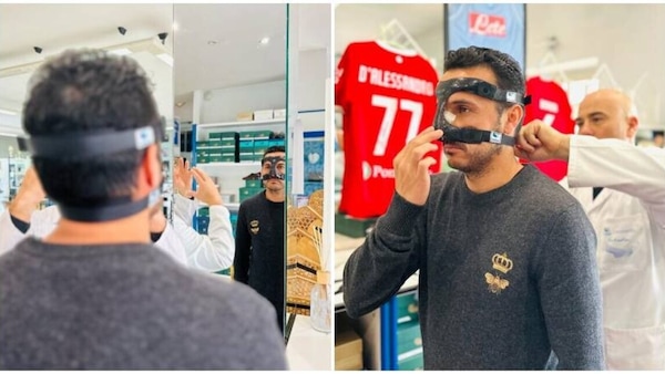 Lazio, Pedro in maschera: la protezione per scendere in campo