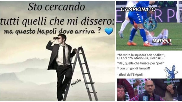 Empoli-Napoli, tifosi azzurri scatenati sul web