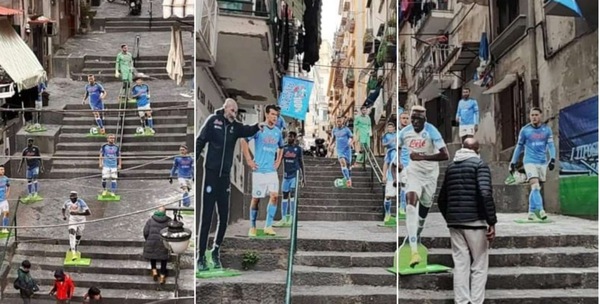 Tutto il Napoli ai Quartieri Spagnoli: ecco cosa è successo