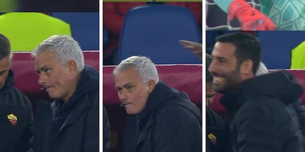 Mourinho, la reazione mai vista al gol di Mancini contro la Juventus FOTO