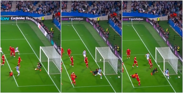 Brivido Roma contro la Real Sociedad: parata, traversa e linea in un secondo!