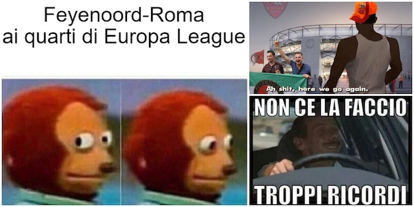 "Feyenoord-Roma? Non ce la faccio troppi ricordi": le ironie dopo i sorteggi di Europa League