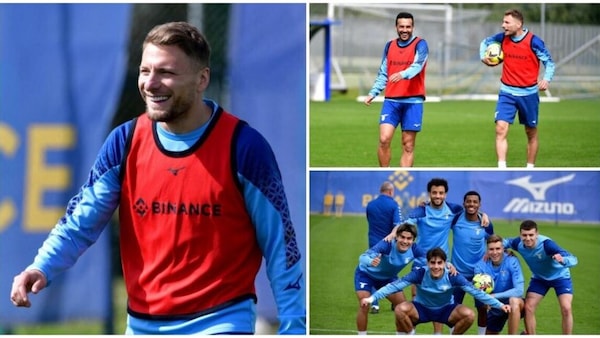 Lazio, Immobile torna e suona la carica per Monza: gol e sorrisi a Formello