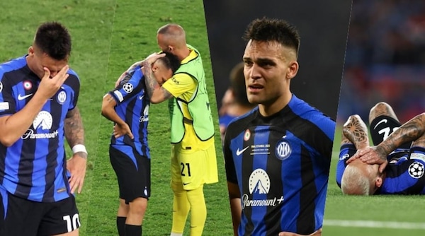 City campione, Inter a pezzi: Lautaro scoppia a piangere, Dimarco crolla