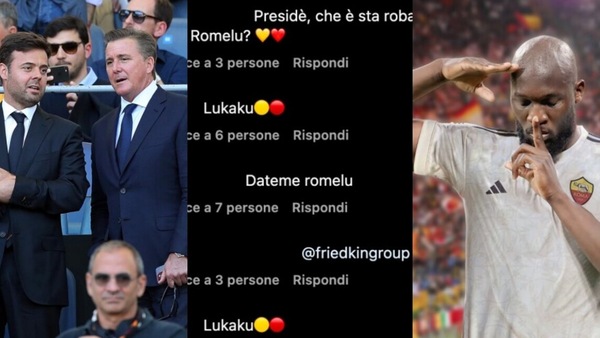 È Lukaku-mania, tifosi della Roma invadono Instagram di Friedkin