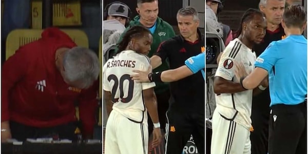 La reazione di Mourinho dopo l'infortunio di Renato Sanches: cosa è successo in tribuna