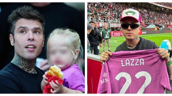 Milan-Verona, Fedez e Lazza scatenati sugli spalti: che show a a San Siro!