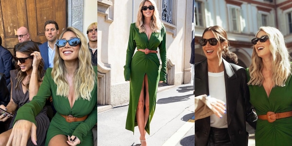 Diletta Leotta, incidente sexy con Melissa Satta ed Elisabetta Canalis: lo spacco è vertiginoso