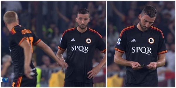 Roma, entra Kristensen e Mourinho manda un pizzino a Cristante: cosa c'è scritto