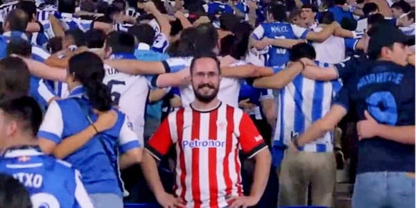 L'incredibile racconto del tifoso dell'Athletic circondato dagli avversari
