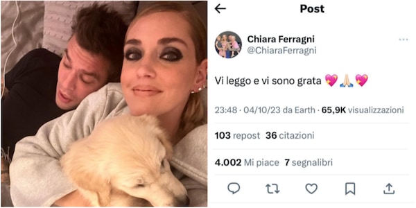 Fedez, le condizioni in ospedale: il messaggio di Chiara Ferragni dopo il silenzio