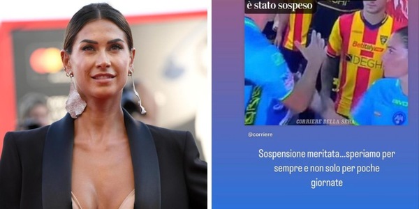 Melissa Satta, attacco durissimo all'arbitro Sacchi: "Spero sia sospeso per sempre"