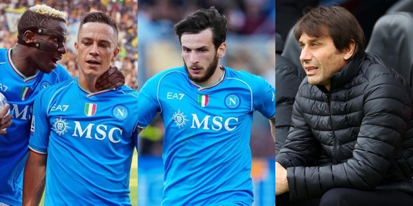Il Napoli di Conte giocherebbe così: modulo nuovo e probabile formazione