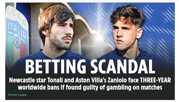 Tonali e Zaniolo via dall'Italia per il caso scommesse, la notizia fa il giro del mondo