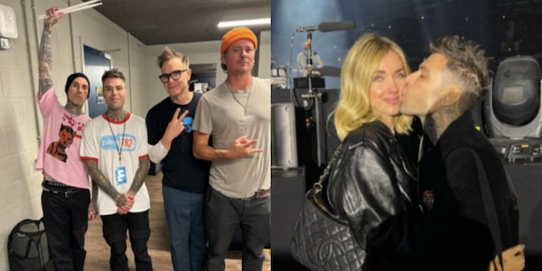 Fedez, la malattia e l’amico Mark dei Blink 182: il messaggio commovente