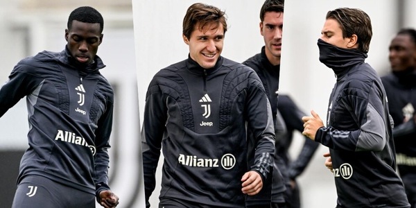 La Juve con il nuovo kit invernale di allenamento: tutti i dettagli