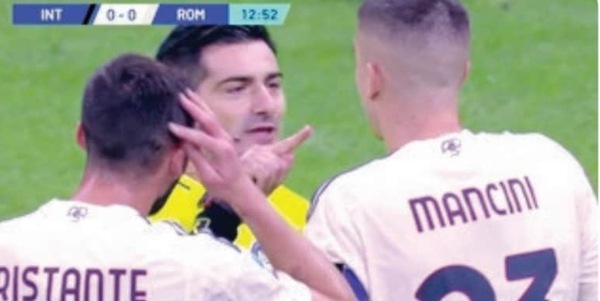 La frase di Maresca a Mancini durante Inter-Roma: "Alla prossima..."