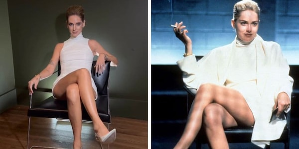 Chiara Ferragni hot come Sharon Stone in Basic Instinct: apre le gambe e...