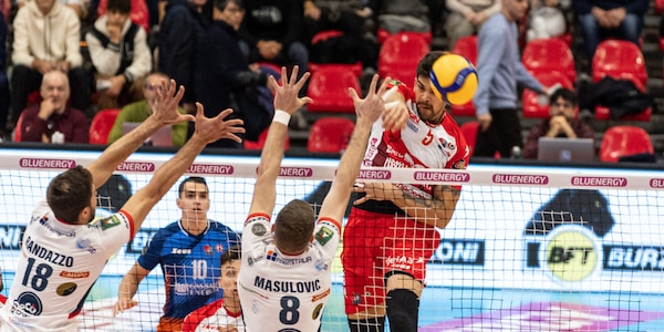 Piacenza piega Catania in tre set