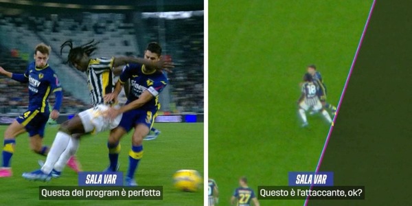 E sul gol di Kean il Var disse: "E' una manata, porca miseria!"