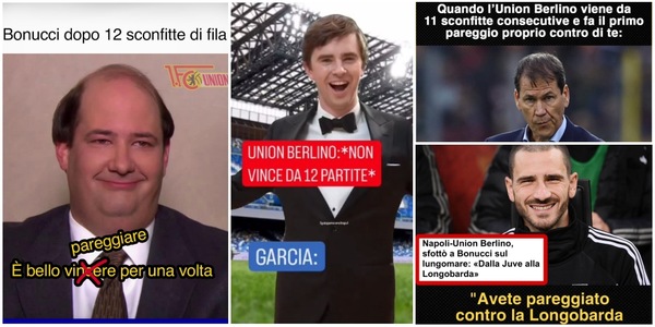 "Il Napoli ha resuscitato anche Bonucci": l'ironia dei tifosi dopo la Champions