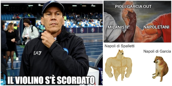 "Garcia, il violino s'è scordato": tifosi scatenati dopo il ko del Napoli