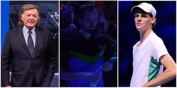 Panatta attacca Medvedev in diretta tv nel match con Sinner: "Non mi stuzzicate"