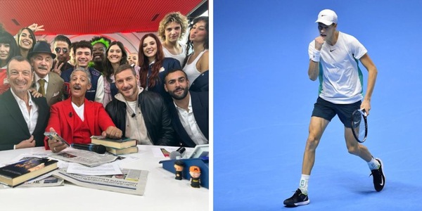 Sinner a Sanremo con Totti e Amadeus? Ecco cosa si sta muovendo